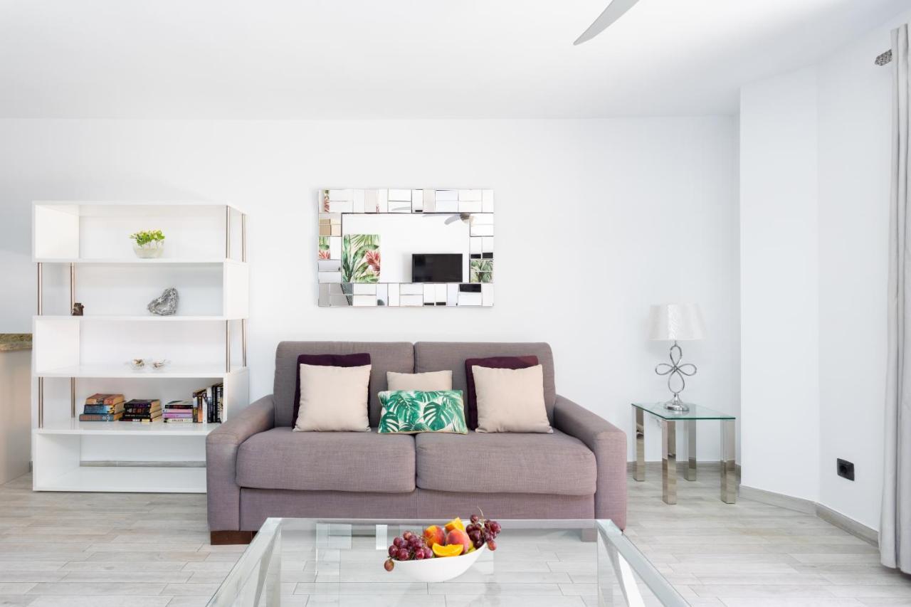 Exclusive Attic Las Vistas 3 With Breathtaking Sea View, Only 100 M To The Sea, Heated Pool, Aircon, Wifi Arona  Exterior foto
