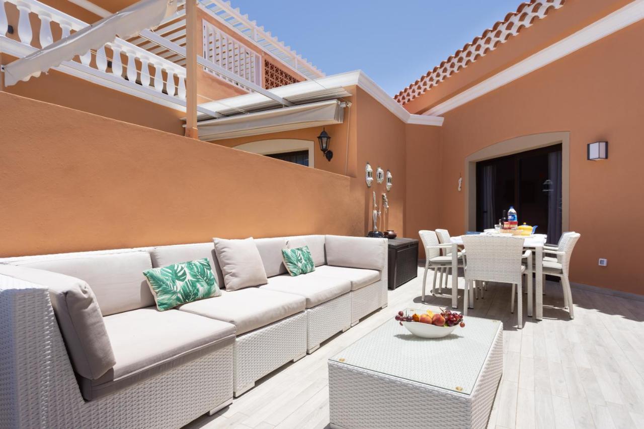 Exclusive Attic Las Vistas 3 With Breathtaking Sea View, Only 100 M To The Sea, Heated Pool, Aircon, Wifi Arona  Exterior foto